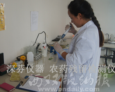 勐?？h加大蔬菜農(nóng)藥殘留檢測